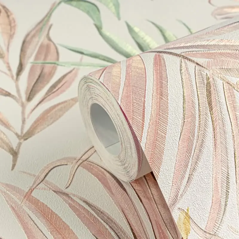 COSMOPOLITAN Vliestapete bunte Blätter florale Tapete für Küche & Schlafzimmer livingwalls (KG-174942)