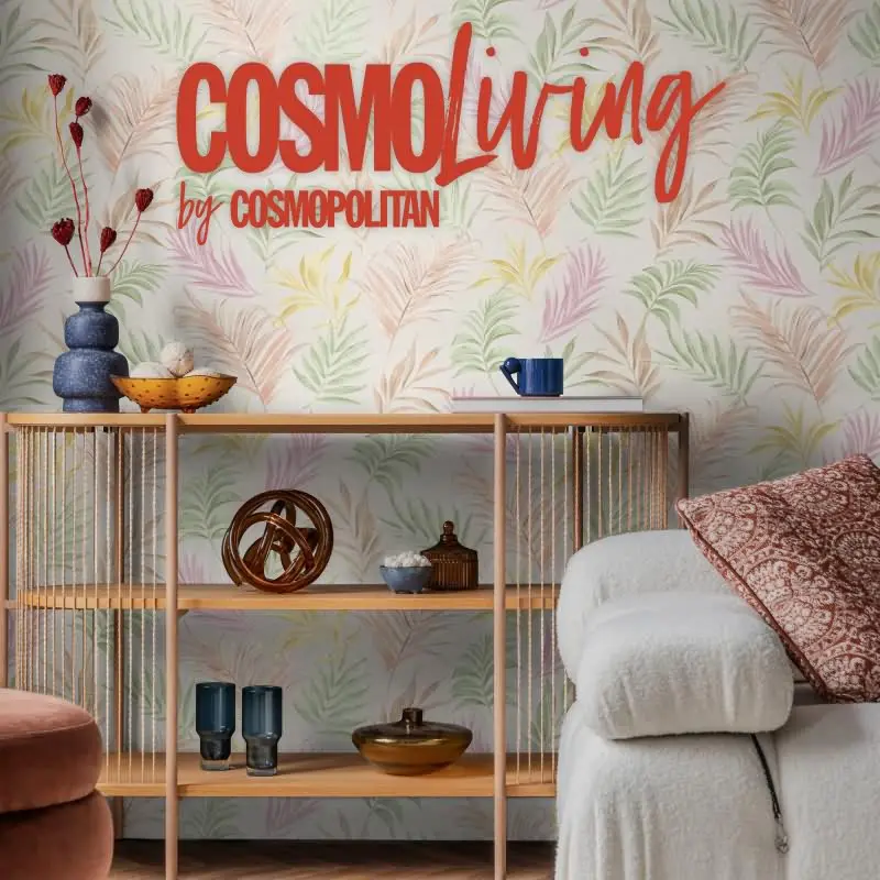 COSMOPOLITAN Vliestapete bunte Blätter florale Tapete für Küche & Schlafzimmer livingwalls (KG-174942)