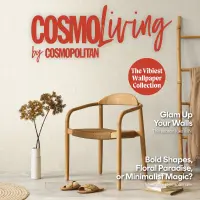 COSMOPOLITAN Vliestapete Creme Beige helle moderne Uni...