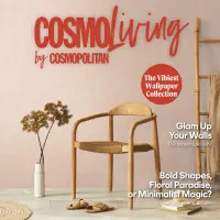 COSMOPOLITAN Vliestapete Apricot Rosa moderne Tapete...