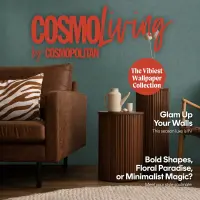 COSMOPOLITAN Vliestapete Dunkelgr&uuml;n moderne Uni...