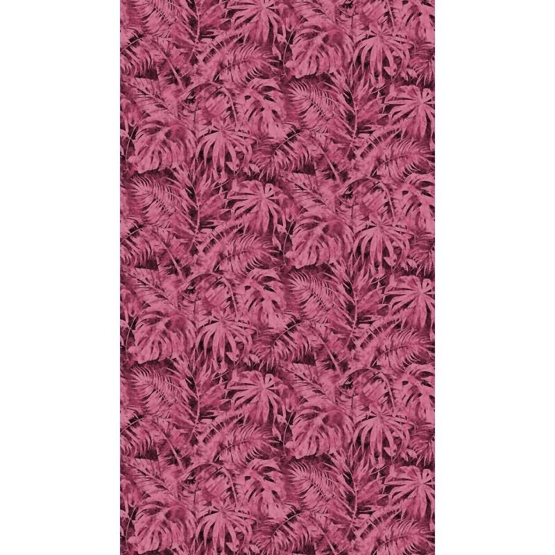 COSMOPOLITAN Fototapete Dschungel-Blätter Pink moderne Vliestapete Palmen Muster livingwalls (KG-174977)