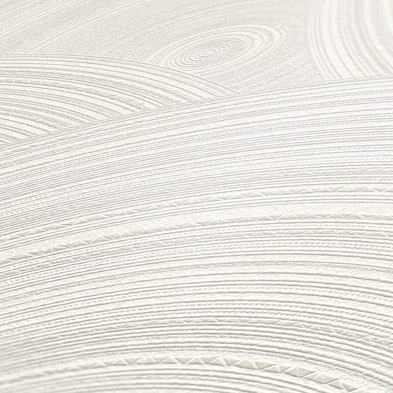 Tapete Grau, Silber, Weiß livingwalls Vliestapete (1039696)