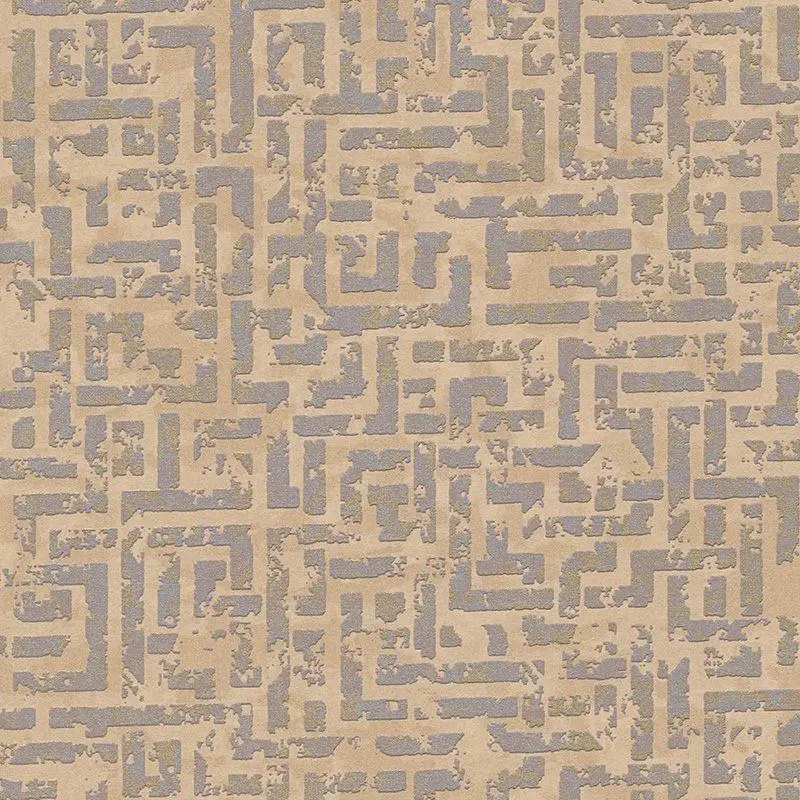 Tapete Braun, Grau, Silber livingwalls Vliestapete (1039692)