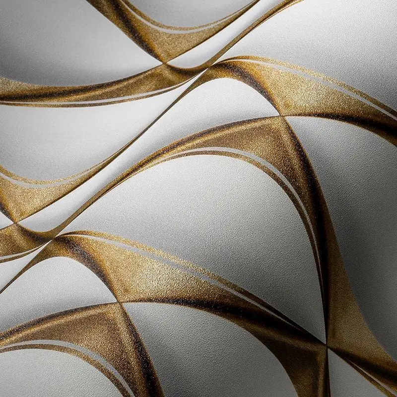 Tapete Gold, Kupfer, Grau, Silber livingwalls Vliestapete (1039672)