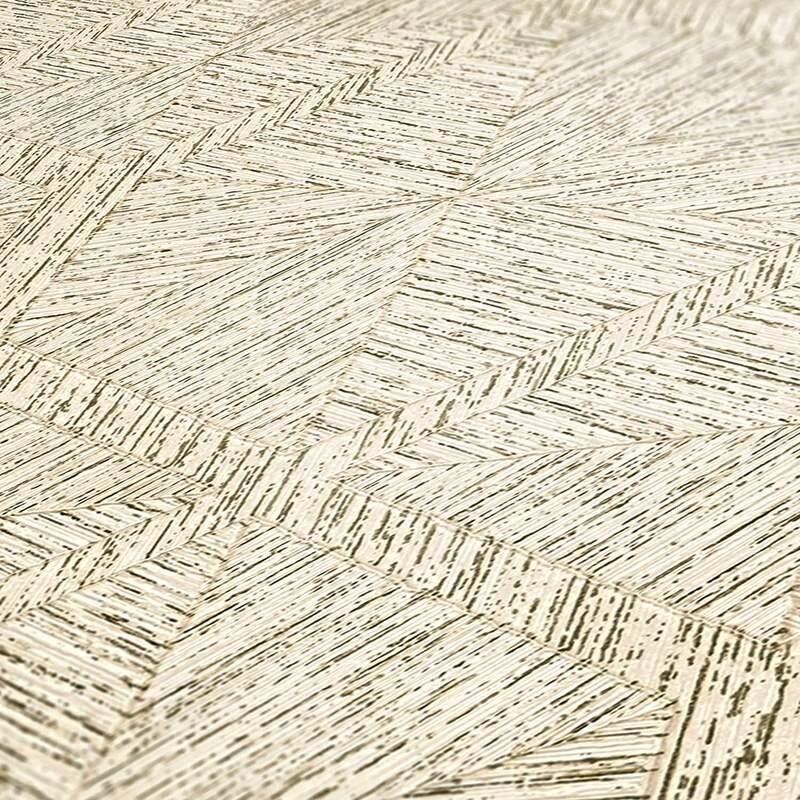 Tapete Gold, Kupfer, Weiß livingwalls Vliestapete (1039670)