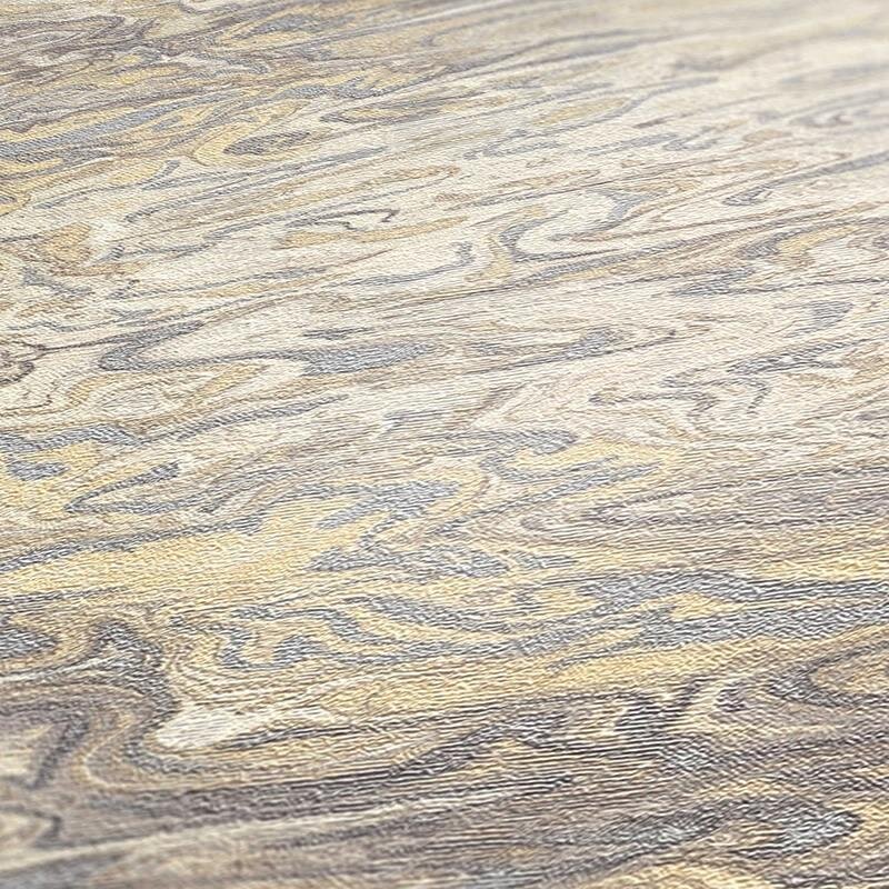 Tapete Beige, Creme, Grau, Silber livingwalls Vliestapete (1039664)