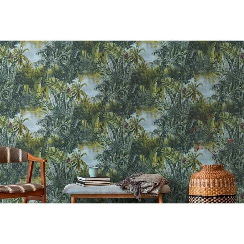 Tapete Grün livingwalls Vliestapete (1039659)