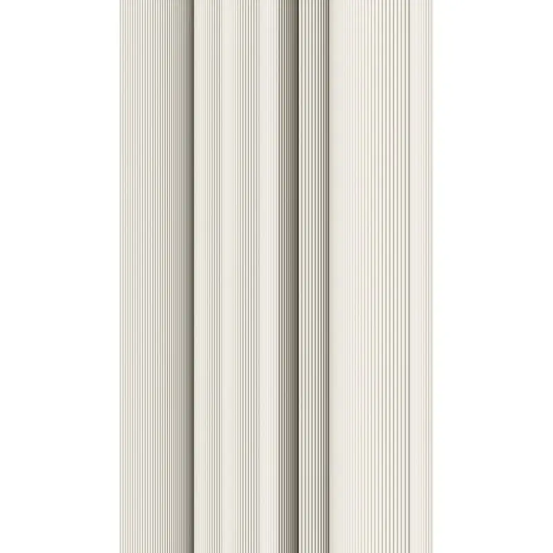 Fototapete Streifenmuster Beige Grau - Elegante Linienoptik modern - livingwalls Vliestapete erweiterbar (KG-175119)