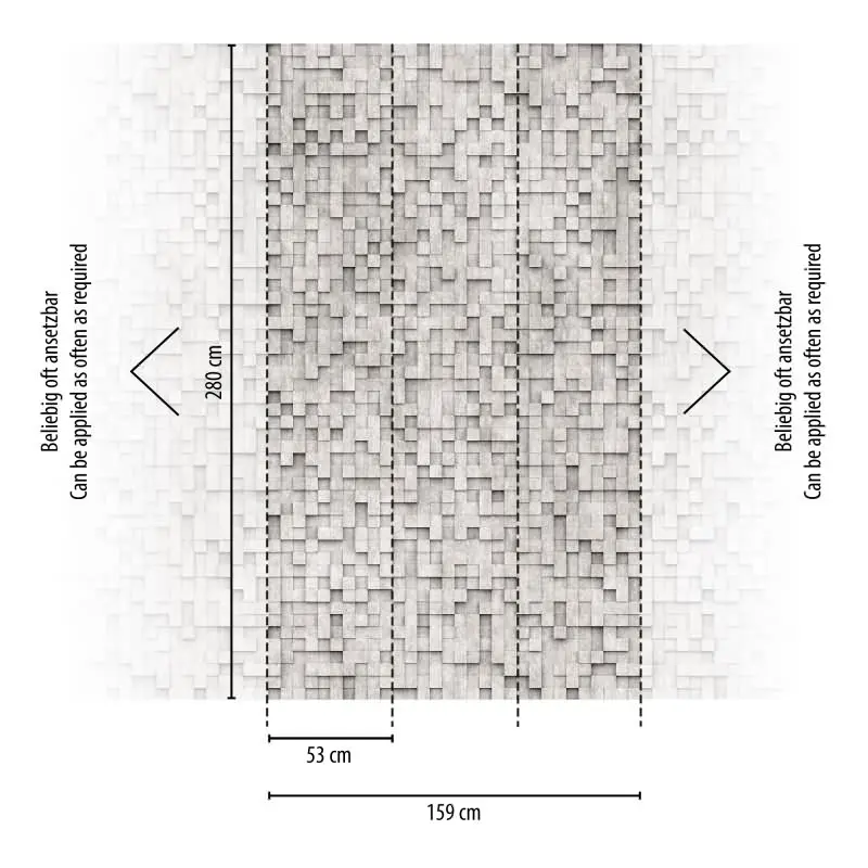 Fototapete Ornament Schwarz Weiß - Klassisches Muster mit Vintage-Flair - livingwalls Vliestapete erweiterbar (KG-175121)