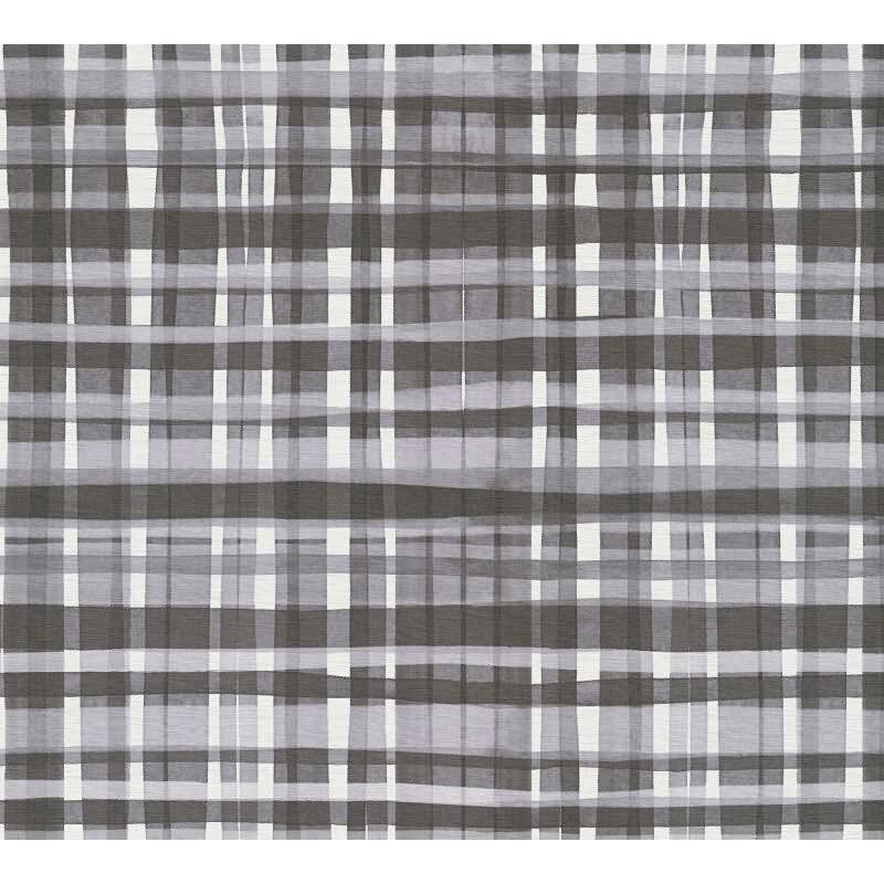 Karo-Tapete Schwarz Grau Weiß - Klassisches Karomuster - livingwalls Vliestapete modern (KG-175244)