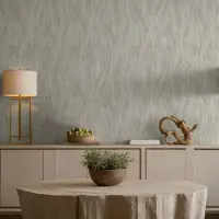 Vliestapete Beton, Wellen Grafisch Modern in Beige...