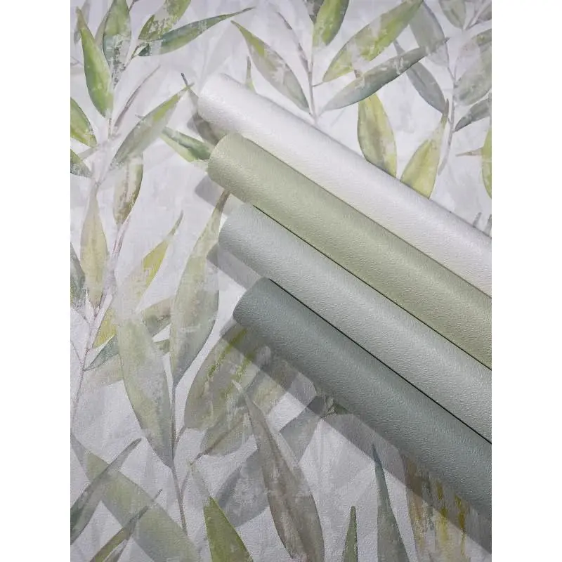 Vliestapete Uni, Struktur Uni Modern matt in Grün Novamur (KG-175271)