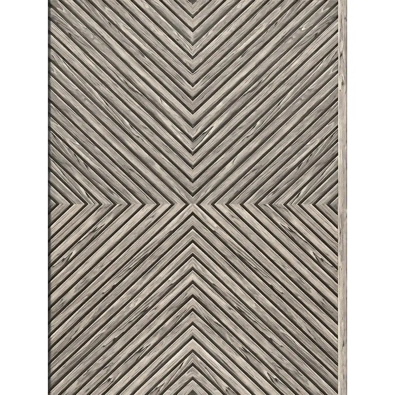 Vliestapete Holz, Geometrisch Holzoptik Geometrisch, matt Novamur (KG-175305)