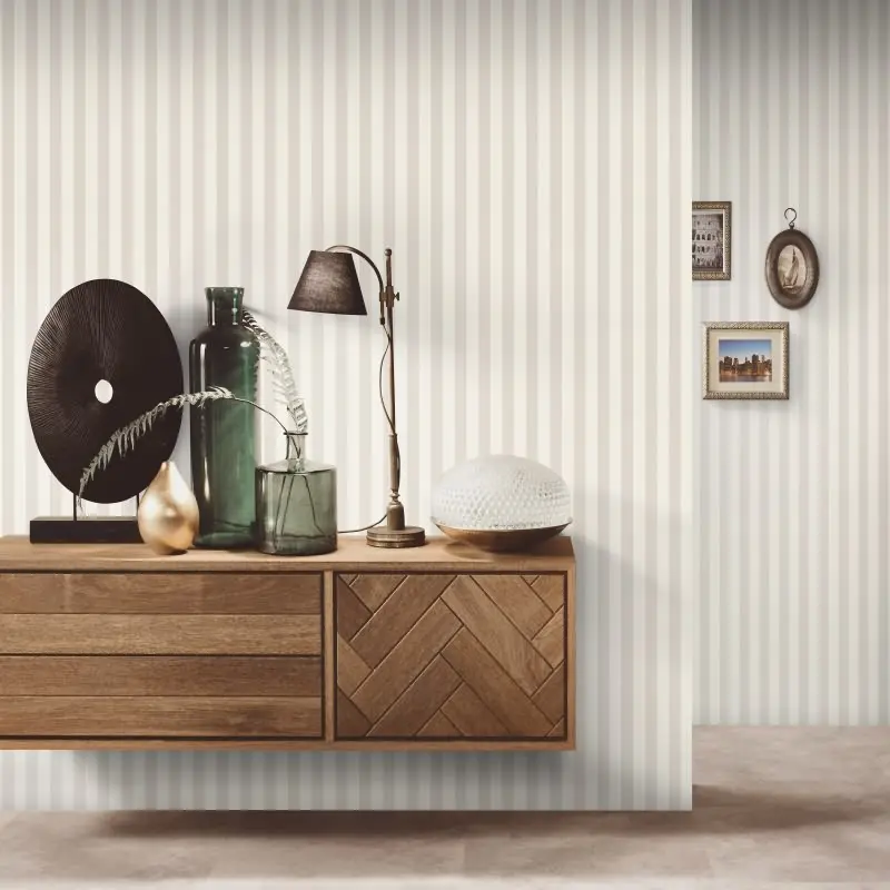 Tapete Beige, Creme Erismann Vinyltapete (KG-175404)