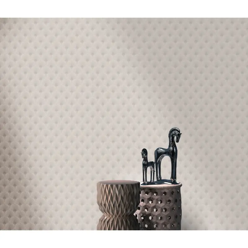 Tapete Beige, Creme Erismann Vinyltapete (KG-175420)