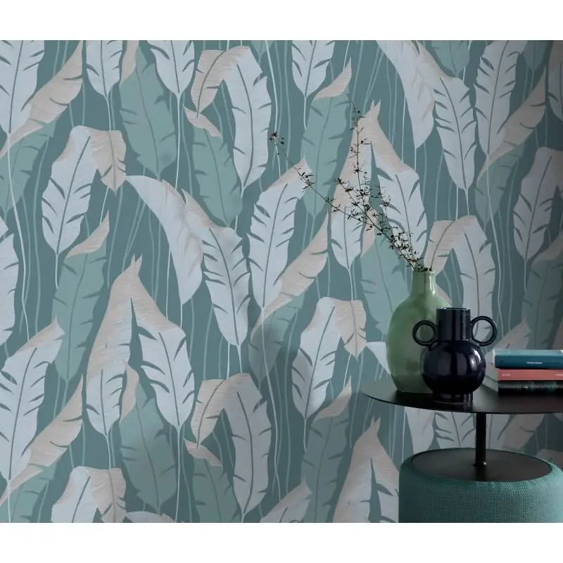 Tapete Türkis Erismann Vinyltapete (KG-175427)