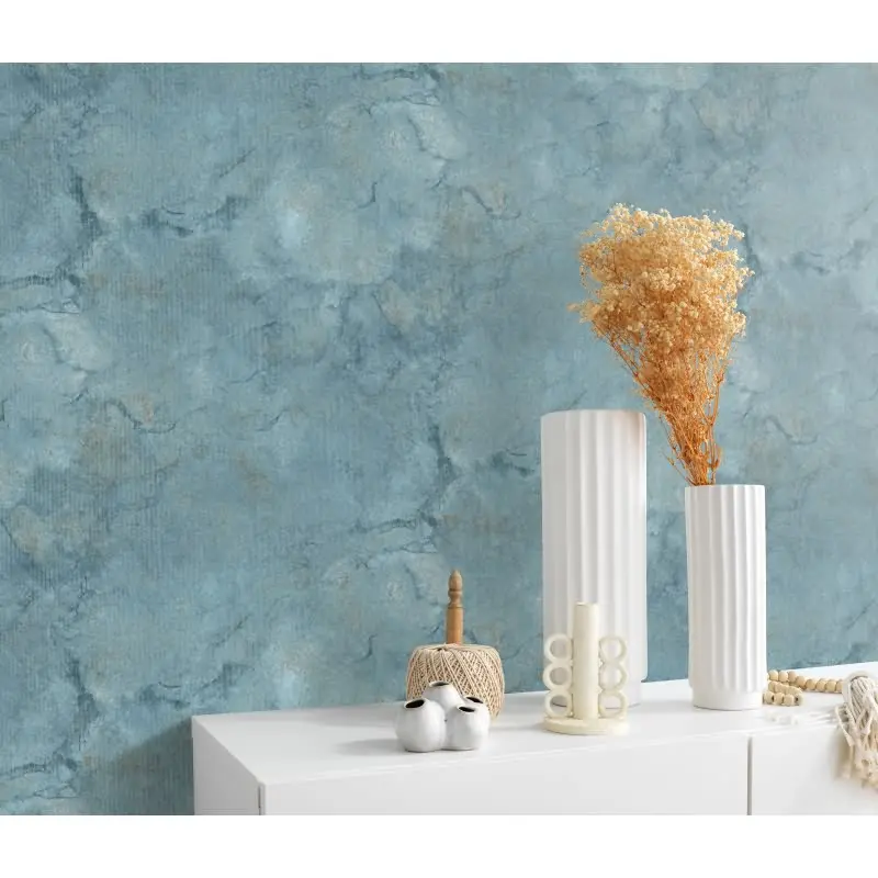 Tapete Türkis Erismann Vinyltapete (KG-175443)