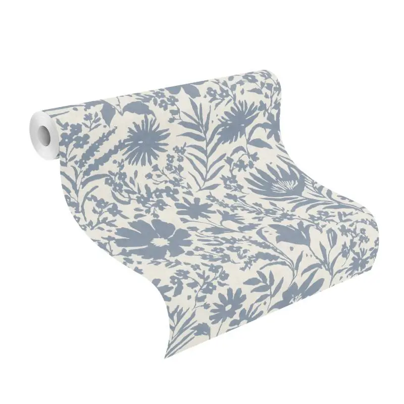 Tapete Beige, Creme, Blau Rasch Vliestapete (1044632)