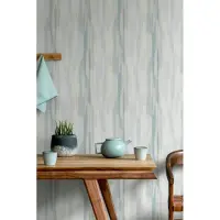 Vliestapete Streifen Streifen Modern matt in Wei&szlig;...