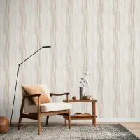 Vliestapete Streifen Streifen Modern matt in Wei&szlig;...