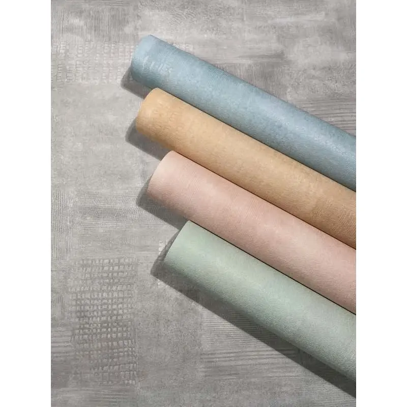 Vliestapete Putzoptik, Betonoptik Uni Geometrisch matt in Grau für Wohnzimmer, Schlafzimmer, Büro (KG-175478)