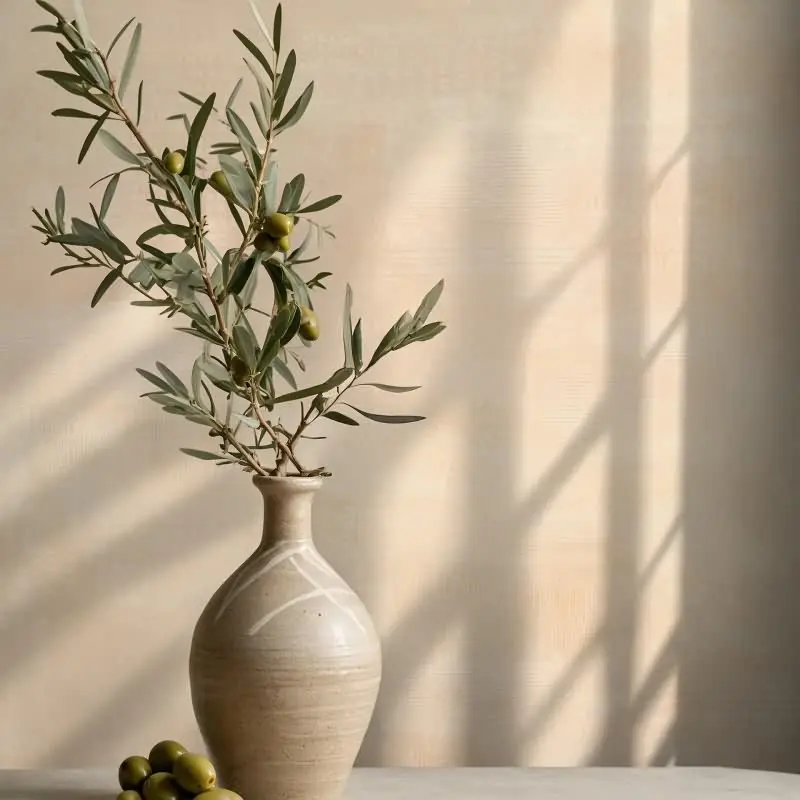 Vliestapete Putzoptik, Betonoptik Uni Geometrisch matt in Beige für Wohnzimmer, Schlafzimmer, Büro (KG-175485)