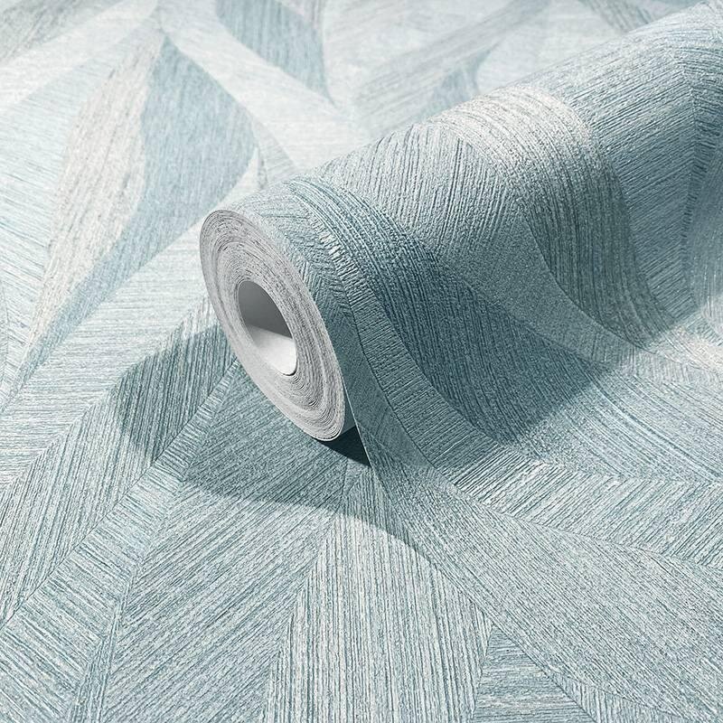 Tapete Blau, Grau, Silber Papis Loveday Vliestapete (1039612)