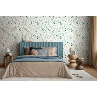 Vliestapete Bl&auml;tter, &Auml;ste Floral Natur matt in...