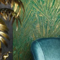 Tapete Gr&uuml;n Papis Loveday Vliestapete (1039608)