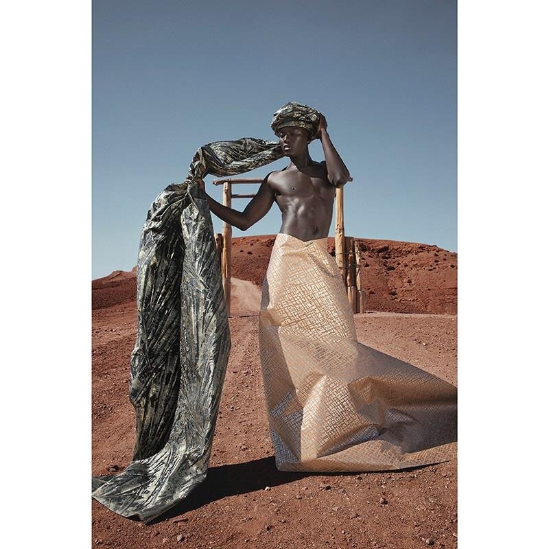 Tapete Gold, Kupfer, Schwarz, Anthrazit Papis Loveday Vliestapete (1039607)