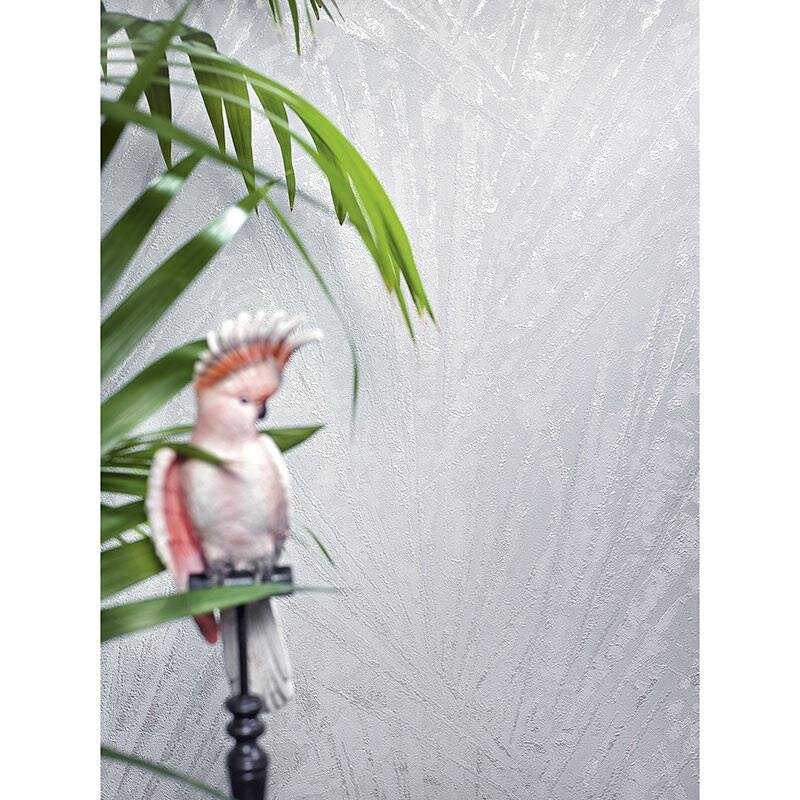 Tapete Grau, Silber, Weiß Papis Loveday Vliestapete (1039606)