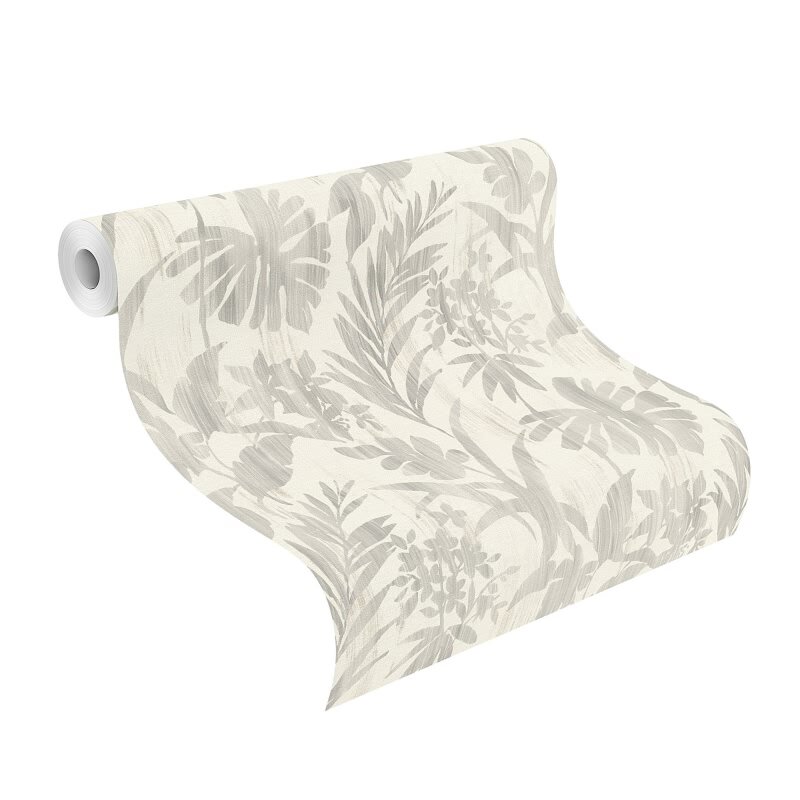 Tapete Grau, Silber Rasch Vinyltapete (KG-175572)