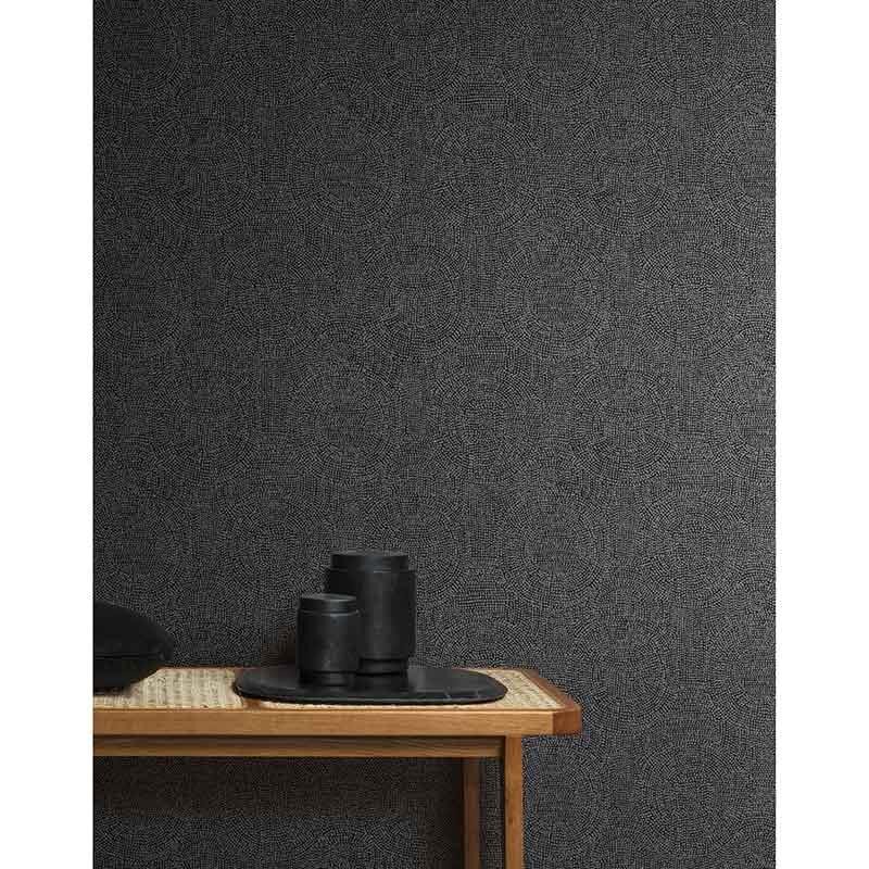 Tapete Schwarz, Anthrazit MASUREEL Vliestapete (1039592)