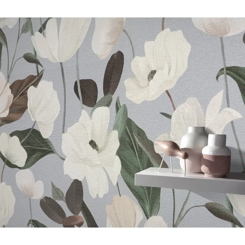 Tapete Grau, Silber Erismann Tapete (KG-175644)