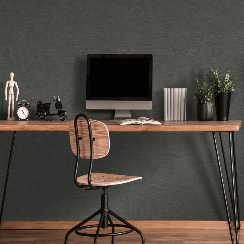 Tapete Schwarz, Anthrazit Erismann Tapete (KG-175667)