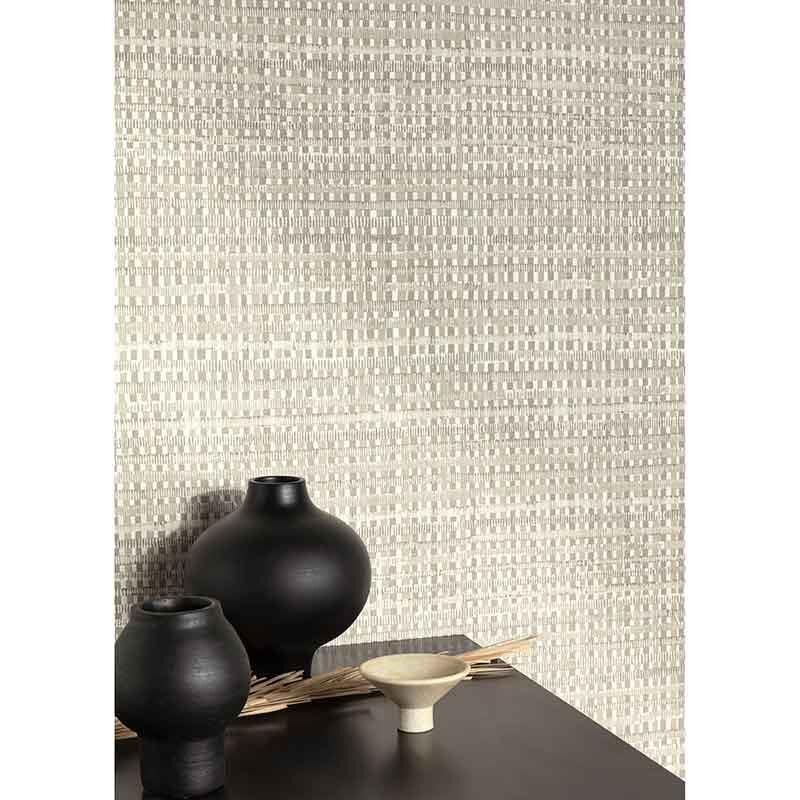 Tapete Beige, Creme, Grau, Silber MASUREEL Vliestapete (1039584)