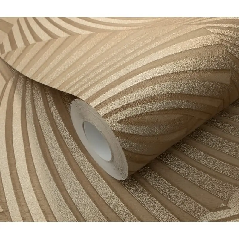 Tapete Gold, Kupfer Erismann Tapete (KG-175745)