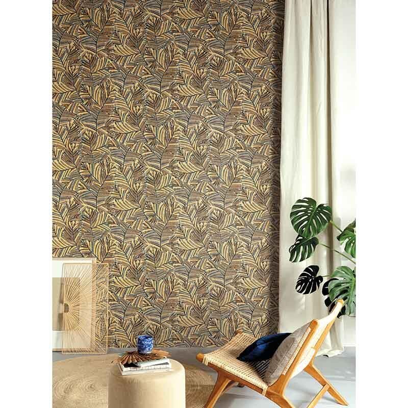 Tapete Braun, Schwarz, Anthrazit MASUREEL Vliestapete (1039577)