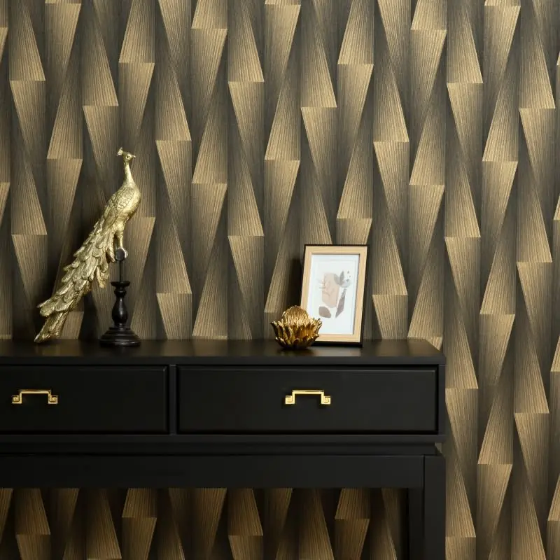 Tapete Schwarz, Anthrazit Erismann Tapete (KG-175748)