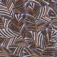 Tapete Blau, Braun, Schwarz, Anthrazit MASUREEL...