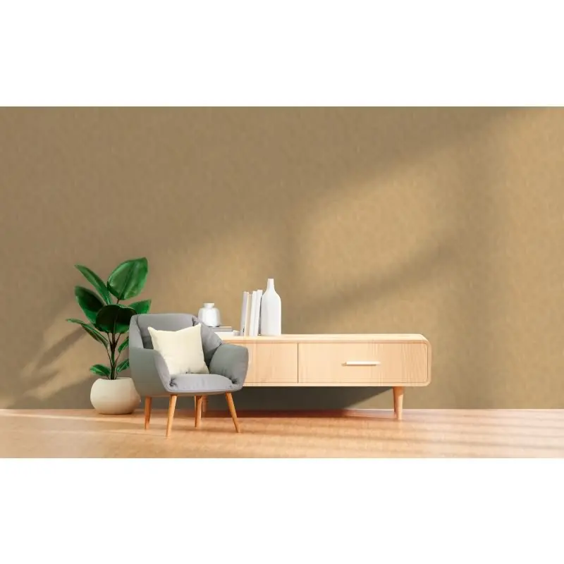 Kreis-Muster-Tapete Sandfarben Gold - Struktur Vliestapete modern glänzend (KG-175801)