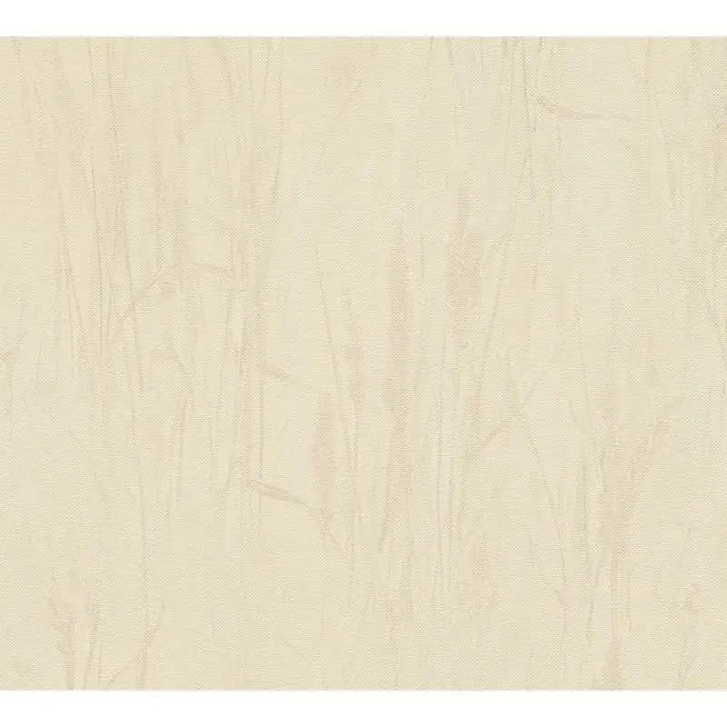 Gräser-Tapete Warmbeige Sand - Vliestapete mit Naturdesign in Leinenoptik (KG-175808)