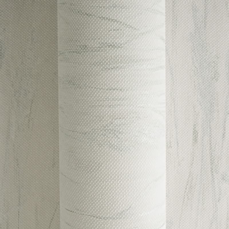 Gräser-Tapete Creme Blau Grün - Vliestapete Naturmotiv in Leinenstruktur (KG-175809)