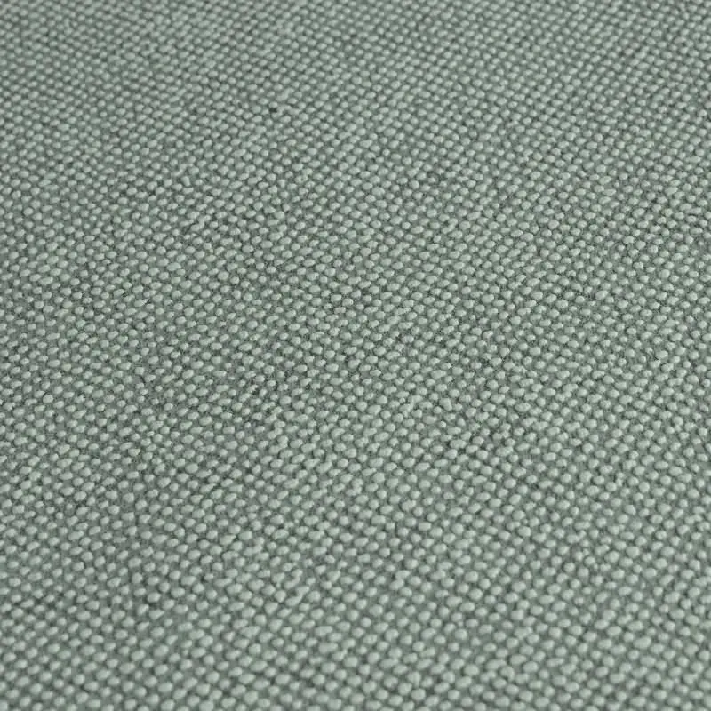 Unitapete in Leinenoptik Petrolgrün - Vliestapete strukturiert modern kräftig (KG-175826)