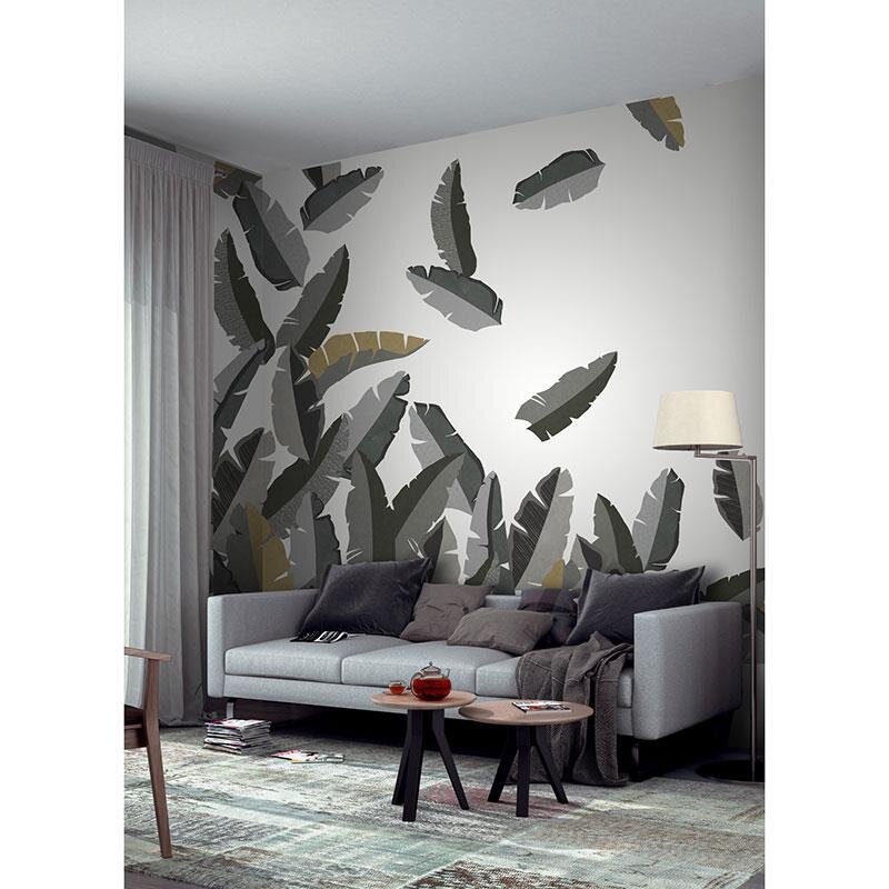 Digitaldruck-Tapete Grau, Silber, Weiß Rasch (1039555)