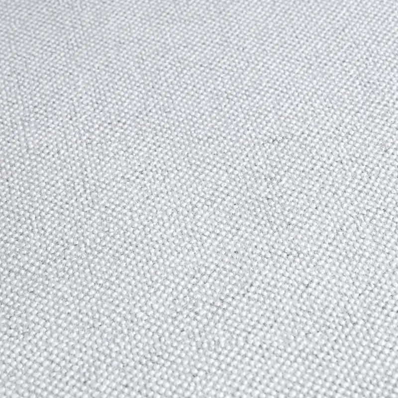 Unitapete in Leinenoptik Hellblau - Vliestapete strukturiert modern dezent (KG-175828)