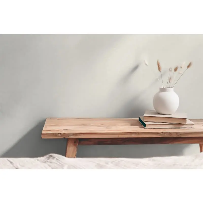 Unitapete in Leinenoptik Weißgrau - Vliestapete modern & dezent strukturiert (KG-175829)