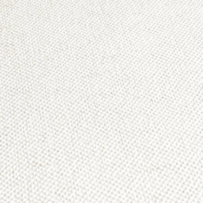 Unitapete in Leinenoptik Weißgrau - Vliestapete modern & dezent strukturiert (KG-175829)