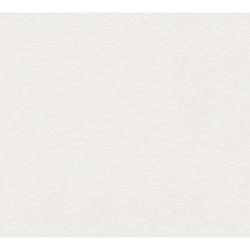 Unitapete in Leinenoptik Weißgrau - Vliestapete modern & dezent strukturiert (KG-175829)
